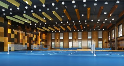 现代体育馆3D模型下载